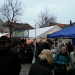 der erste Andrang